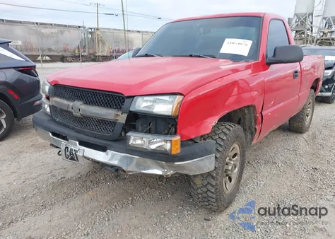 2004 Chevrolet Silverado 1500 Work Truck z USA, uszkodzony, nr VIN 1GCEK14X94Z307276